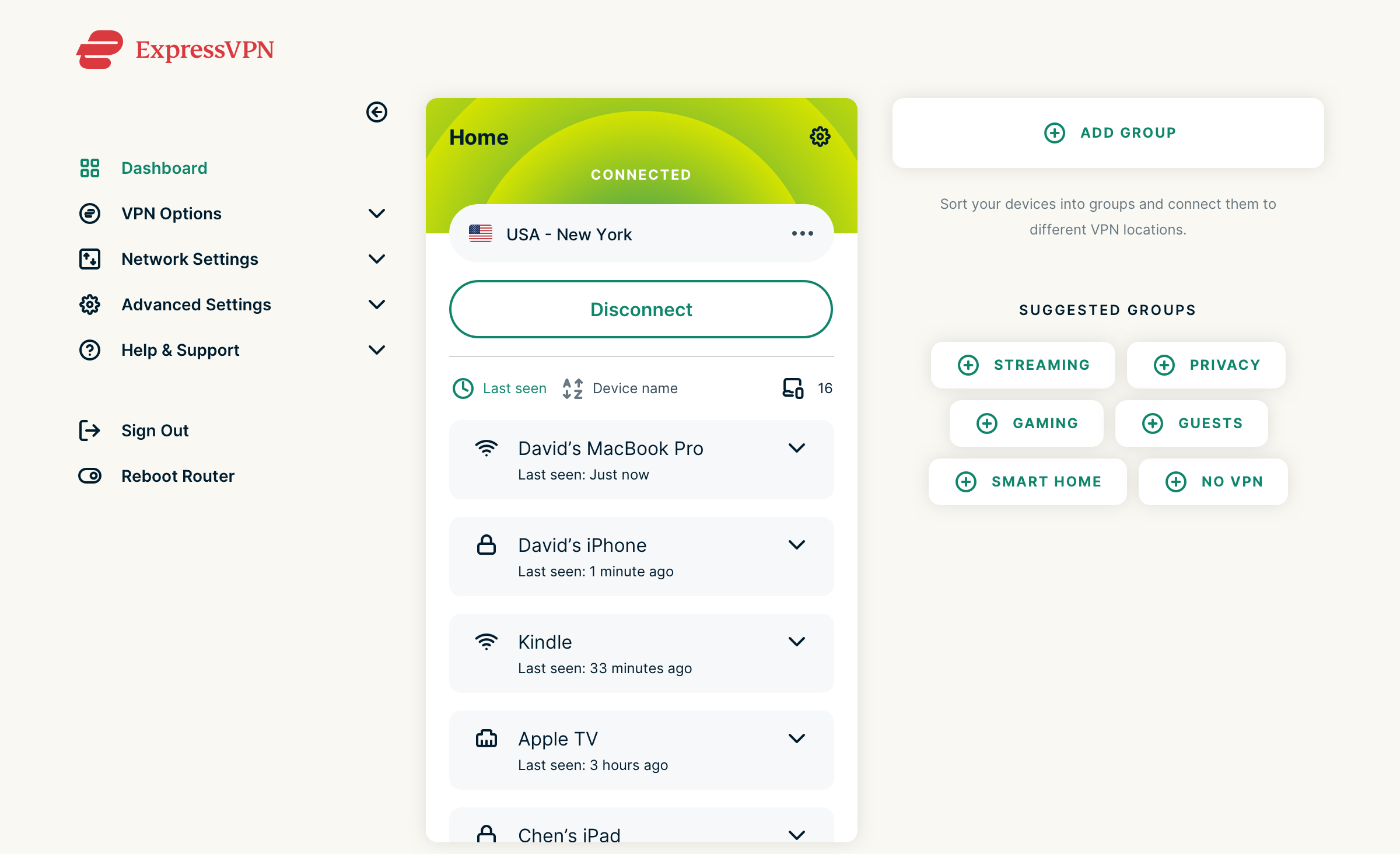 ExpressVPN Servers